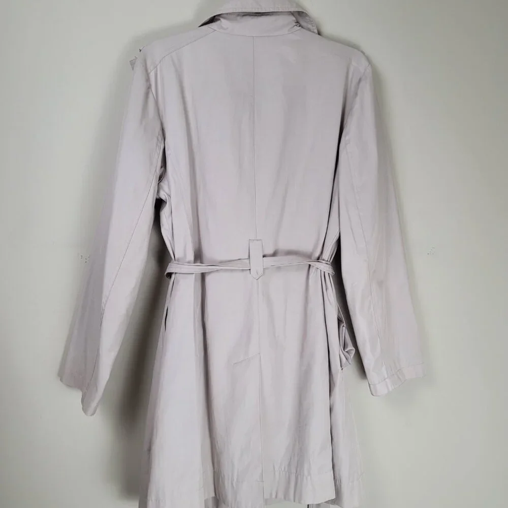MICHAEL Michael Kors Double Breasted Trench Coat Classic Designer Outerwear